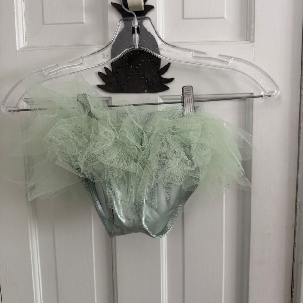 Charming Mint Green Swim Diaper Cover for Kids - Picture 2 of 4